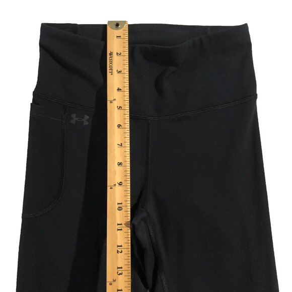 Under Armour Pants Womens Size S Black Training Motion Flare Pocket Pull On - Picture 6 of 12